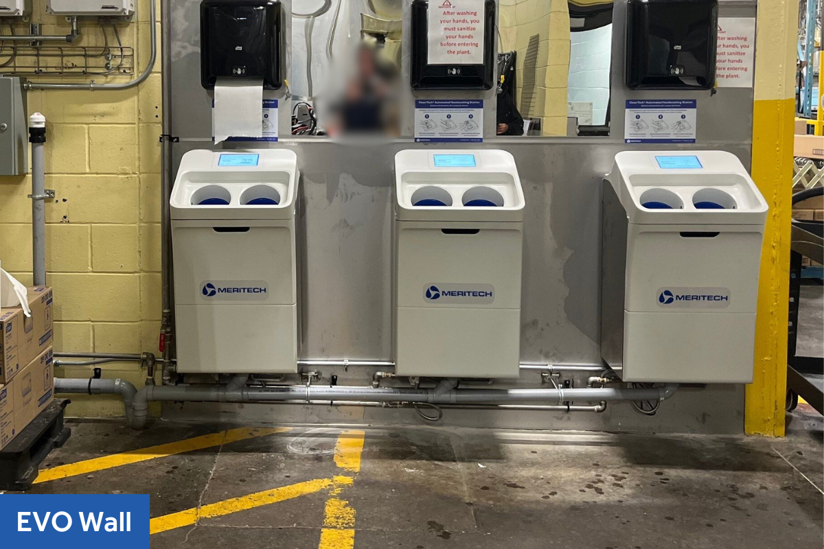 Meritech CleanTech Automated Hand Washing Stations for Hand Hygiene